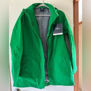 NWT Charles River rain jacket - women’s large